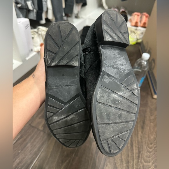 Marc Fisher Velvet Boots - Picture 3 of 4